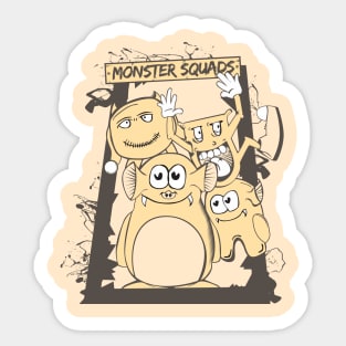 Monster Squads Sticker